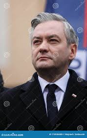 The Portrait of Robert Biedron Editorial Stock Photo