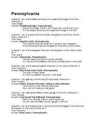 You can use this swimming information to make your own swimming trivia questions. P Is For Pennsylvania Trivia Questions By A Is For America Tpt