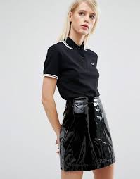 Black And Gold Fred Perry Polo Shirt Pin On Fashion For All Women