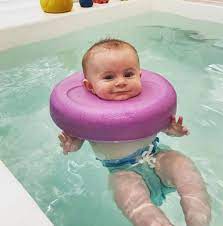 But Most Are Pretty Happy To Be Where They Are Chillin Like Villains Baby Spa Spa Cute Little Baby