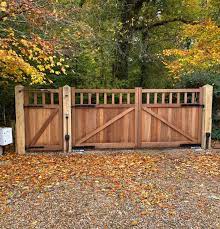 Using penchard's unique systems and a choice of high quality. Wooden Electric Gates Gallery Gallery