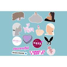 Unique ariana grande stickers designed and sold by artists. Ariana Grande Inspired Sticker Pack Premium Stickers Shopee Philippines