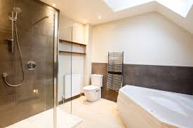 Barnton Park Copper Bathroom Design Edinburgh For example, you may only want to run the tiles half way up the.