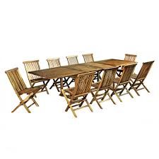 Codes promo, ventes flash, livraison offerte, trouvez le produit de vos rêves à prix réduit ! Ensemble Salon De Jardin En Teck Huile Borneo 10 Chaises Pliantes Wood En Stock