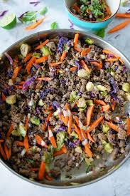 Easy Ground Beef Vegetable Skillet Paleo Aip Gf Df Food Courage Recipe In 2020 Ground Beef Recipes Easy Beef Sprout Recipes