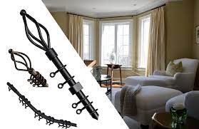 I am trying to fix a curtain pole (2.3m lenth) to a stud type wall? Speedy Corner Bend Bay Window 19mm Curtain Pole Wall Or Ceiling Fix 420cm Length For Sale Online Ebay