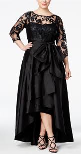 Black And White Evening Gowns Plus Size Plus Size Illusion Sequined High Low Gown Plus Size Evening Gown Plus Size Gowns Plus Size Outfits