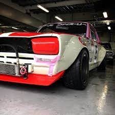 ハコスカ レーシングカー kpgc10 富士スピードウェイ gtーr走行会 ワタナベホイール ハコスカ ワタナベ ホイール スカイライン