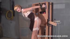 Blonde spanking machine self bondage gone wrong ai enhanced - xcavy.com