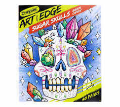 Fyi i often see these art with edge sets at dollarama, at least for the past couple of years, various sets. Art With Edge Sugar Skulls Coloring Book Volume 3