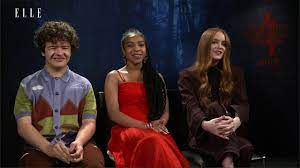 Exclusive! Sadie Sink, Gaten Matarazzo and Priah Nicole Ferguson On  Stranger Things 4 - YouTube