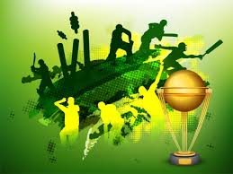 Indian premier league bowling (cricket) cricket balls sport, cricket transparent background png clipart. Free Vector Green Cricket Sports Background With Illustration Of Players And Golden Trophy Cup