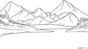 Surf the large selection of totally free coloring book for children to find academic, animes, nature, animals, holy bible coloring pages, and many more. Mountain Easy Nature Coloring Pages Novocom Top