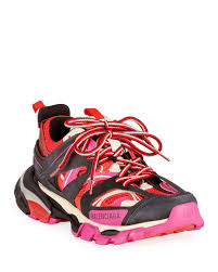 Balenciaga Track Sneakers Black And Green Pin On Balenciaga