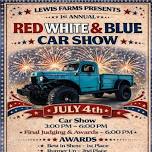 Red White & Blue Car Show