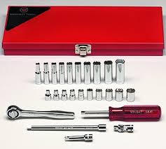 Wright Tool 223 23 Piece 1 4 Drive Socket Set 6 Point In 2020 Socket Set Sockets Wrench Set