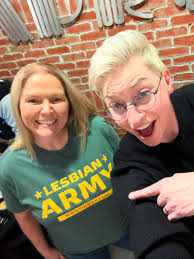 Photos from Thursday night in Ontario! Thank you for all the laughs and Ca  Caws! The Lesbian Army in Ontario is MIGHTY! @ontarioimprov