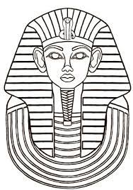 Their owners often even mummified them! King Tut Coloring Page Free Drawing Board Weekly Glasmalerei Muster Antike Agyptische Kunst Agyptische Kunst