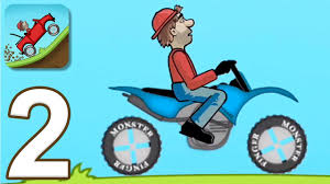 Hill Climb Racing Gameplay Walkthrough Part 2 Motocross Bike Ios Android Youtube