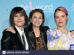 We have our last couple standing #lol season 6 was such a #the l word #alice pieszecki #tasha williams #leisha hailey #rose rollins #i really loved them together so much #i wish we saw more of their relationship. Kate Moennig Stockfotos Und Bilder Kaufen Alamy