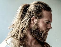 However, this hairstyle is quite sober as compared to other styles. 19 Manly Viking Hairstyles For Men Hair Styles Man Ponytail Long Hair Styles Men