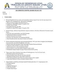 75 latihan soal sejarah kelas xi semester ganjil beserta jawabannya 1. Soal Pat Sejarah Peminatan Kelas Xi Sma 2020