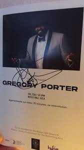 In collaboration with the recording academy™,. Gregory Porter Tour Dates Concert Tickets Live Streams