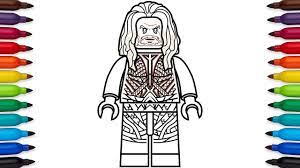 Lego is a line of toys featuring plastic bricks, gears, minifigures that are manufactured by the lego group. How To Draw Lego Aquaman Arthur Curry From Dc Comic S Justice League Dc Super Heroes Youtube