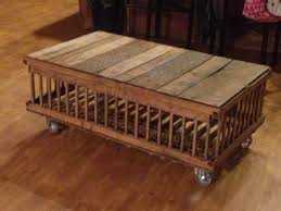 My Coffee Table Made Out Of An Old Chicken Crate Crate Coffee Table Coffee Table Crate Furniture