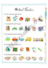 25 high quality ordinal numbers 1 10 clipart in different resolutions. Ordinal Numbers Worksheet Esl Worksheet By Ldanielavillamizar