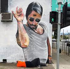 Portrait Of Nusret Gokce Aka Salt Bae By Lush 1 17 Lp Graffiti Art Street Art Creative Portraits