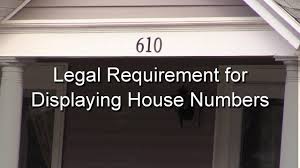 Take your house numbers to the next level with modern planters that pack major curb appeal. Lake Mills Police Pointer How To Display Your House Number Youtube