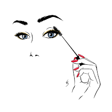 Lashes Makeup Illustration Makeup Drawing Makeup Backgrounds