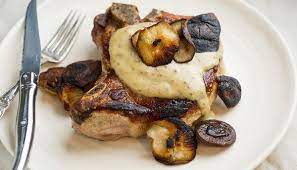 Pork Chops With Shiitake Mushrooms Recipe Recipe Pork Stuffed Mushrooms Nyt Cooking
