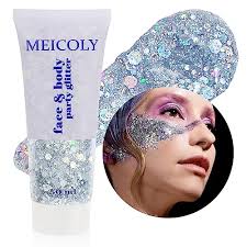 Festival Body Glitter Gel Face