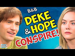 Bold and the Beautiful: Deke & Hope Conspire Against Steffy