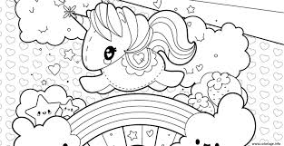 Coloriage Licorne Arc En Ciel Kawaii Etoiles Happy Unicorn Par Artherapie A Imprimer Coloriage Gratuit Coloriage Dessin Kawaii A Imprimer
