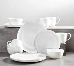 Porcelain was invented in china, hence the term. Aaron Probyn Bone China 16 Piece Dinnerware Set Pottery Barn
