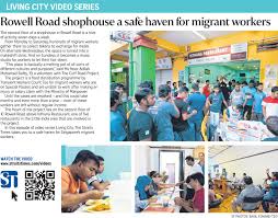 Desker road conservation area, 95 rowell road singapore 208021 little india conservation area, 10 rowell road singapore 207968 little india conservation area, 12 rowell road singapore 207970 Rowell Road Shophouse A Safe Haven For Migrant Workers Singapore News Top Stories The Straits Times
