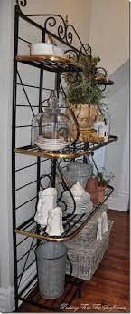 Buy top selling products like trinity ecostorage™ baker's rack in silver and ridge road d&eacute;cor traditional iron baker's rack in black. Pin On Country French Bakers Racks