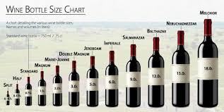 A Wine Bottle Size Wine Chart Wine Facts Wine Beer