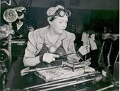 Image result for 2ND WORLD WAR WOMAN WITH MUSCLE POETER
