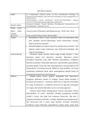 150930101004 tanggal 30 agustus 2016. Review Jurnal Hipertensi Docx Review Jurnal Judul A Comparative Clinical Study On The Combination Therapy Of Nebivolol Amlodipine With Course Hero