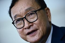 Cambodia's exiled opposition leader Sam Rainsy barred from flying to  Indonesia
