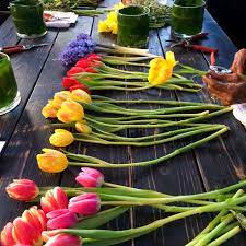 Happiness delivered to your door. Six Tricks Florists Use To Keep Flowers Alive Longer Green Green Fresh Florals Plants