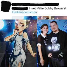 Guy gets Millie Bobby Brown to sign his perverted picture : r/trashy