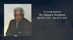 Horace Simpson Obituary