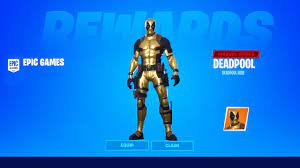 Find deadpool's letter to fortnite (week 1) for the first week of fortnite deadpool challenges. How To Get Gold Deadpool Skin In Fortnite Youtube