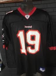 Nfl Reebok Tampa Bay Buccaneers Jersey 19 Keyshawn Johnson Men S Size Xl Reebok Tampabaybuccaneers Tampa Bay Buccaneers Mens Outfits Varsity Jacket