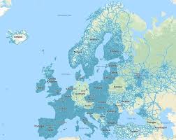 I guess some guy from 2012 is having his privacy violated through time travel or something. Google Streetview Coverage In Europe 2019 Maps Interestingmaps Interesting Europe Cartography Map